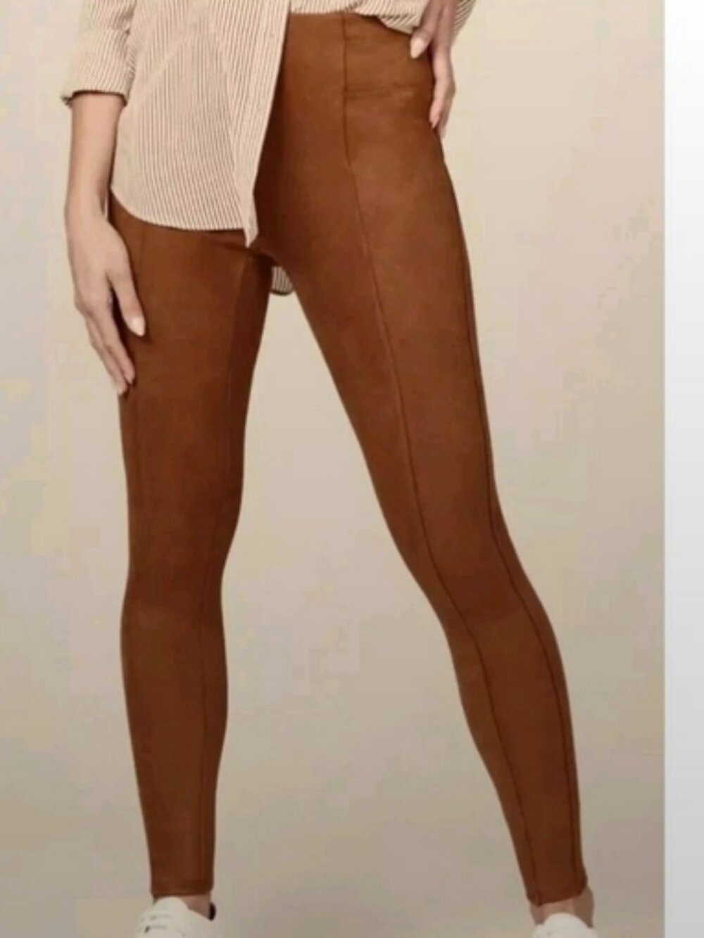 SPANX Faux Suede Leggings S